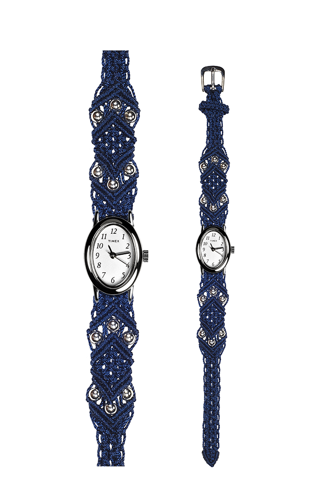 Macraband Stye 102NS with Timex Silver Cavatina Watch
